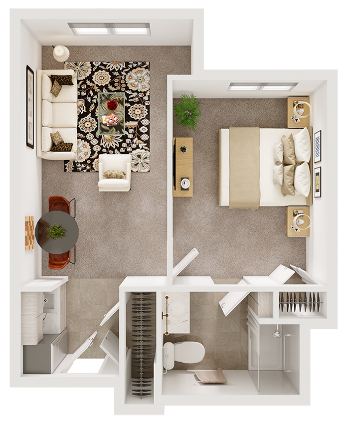 One-Bedroom Apartment | AlmaVia of Camarillo