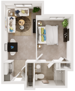 One-Bedroom Apartment | AlmaVia of San Francisco