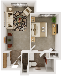 One-Bedroom Apartment | AlmaVia of San Rafael