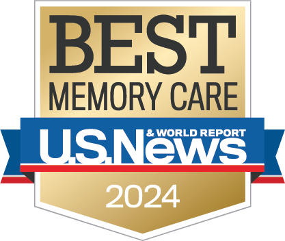 Best Memory Care 2024 Award, US News & World Report