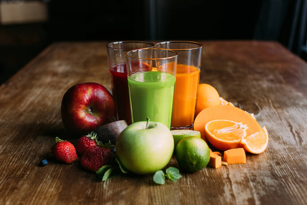 Fruit juice can be among the healthiest options of drinks for seniors.