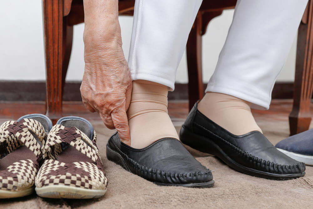 What are the benefits of standing exercises for seniors?