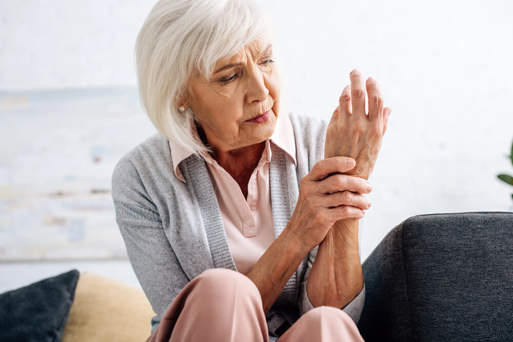 Seniors with arthritis may need to adjust how they do their crafts.