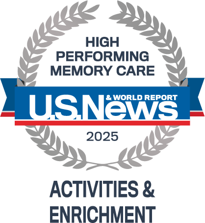 Hugh Performing Memory Care 2025 Award, US News & World Report