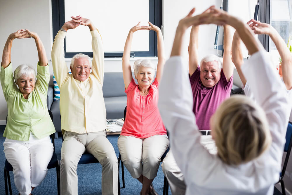 What chair exercises help to improve balance.