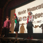 elder care employees perform movie moments at the vogue theatre